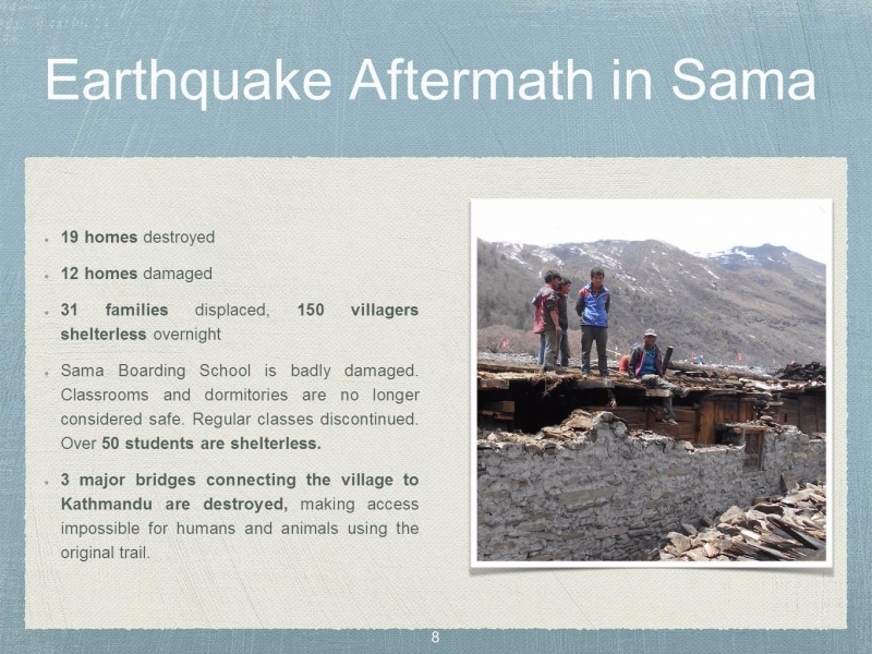 Sama earthquake update 8