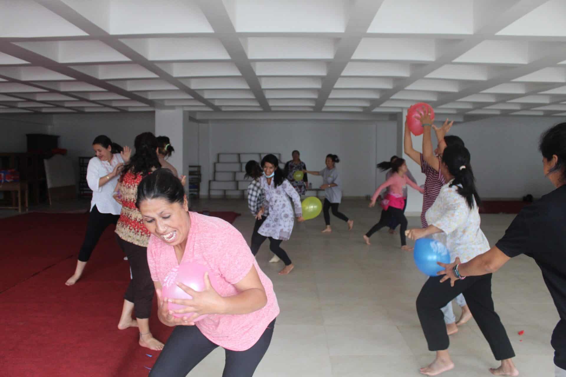 Creative Movement Therapy Tsoknyi Nuns