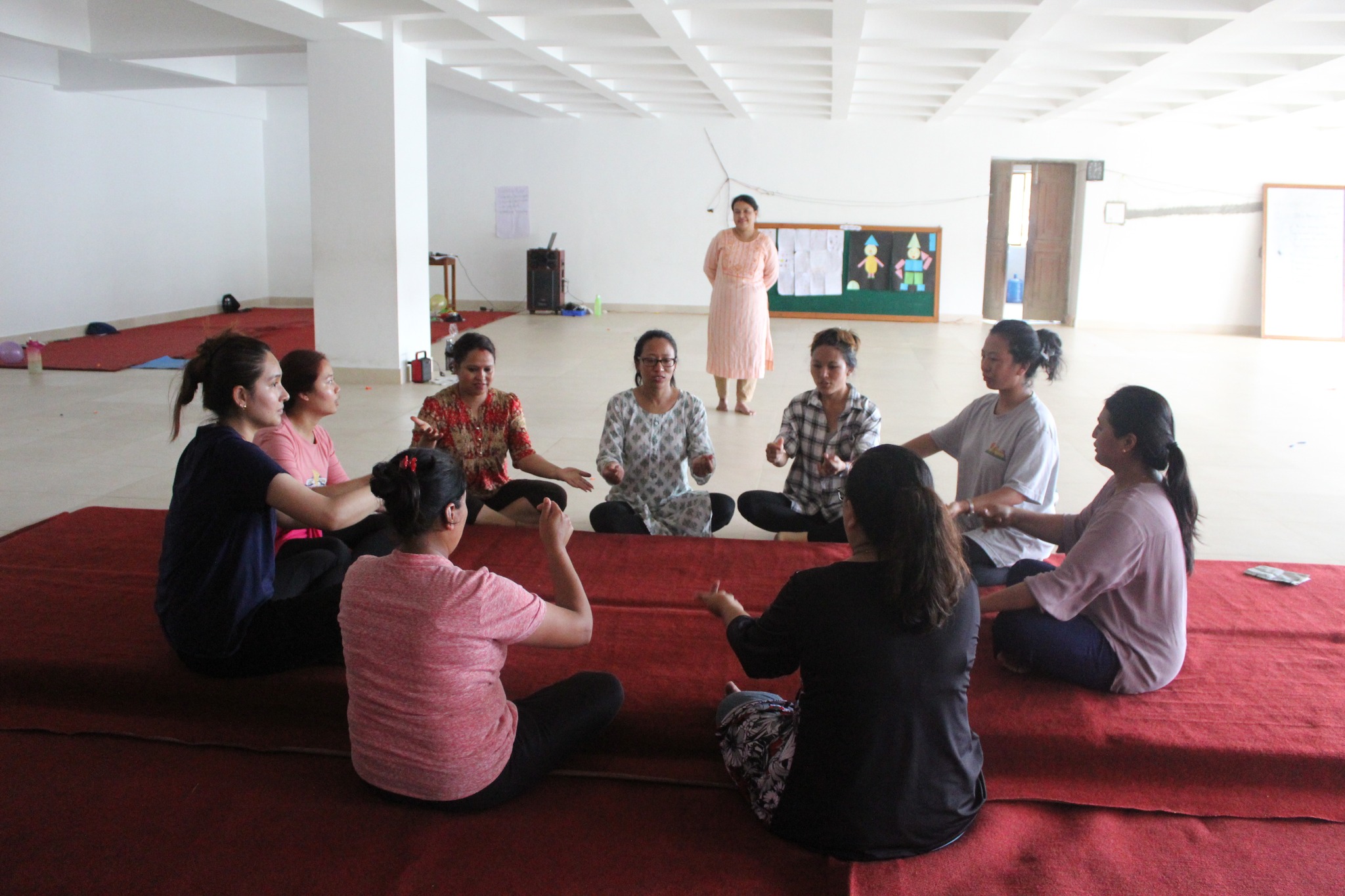 Creative Movement Therapy - Tsoknyi Nuns